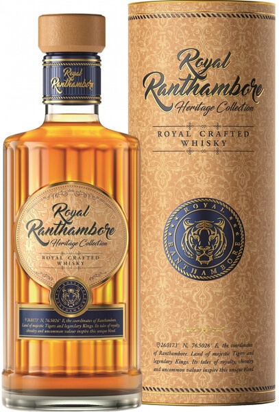 Виски Royal Ranthambore, in tube, 0.75 л