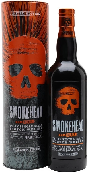 Виски Smokehead Rum Rebel, in tube, 0.7 л