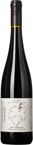 Вино Laurent Barth, "Vignoble de Kientzheim" Pinot Noir, Alsace AOC, 2020