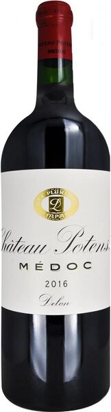 Вино Chateau Potensac, Medoc AOC Cru Bourgeois, 2016, 1.5 л