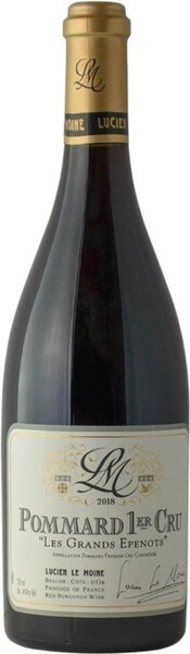 Вино Lucien Le Moine, Pommard 1er Cru "Les Grands Epenots" AOC, 2018