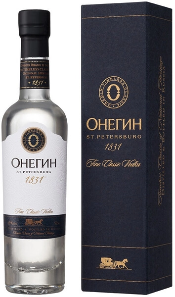 Водка Онегин, в подарочной коробке, 0.7 л