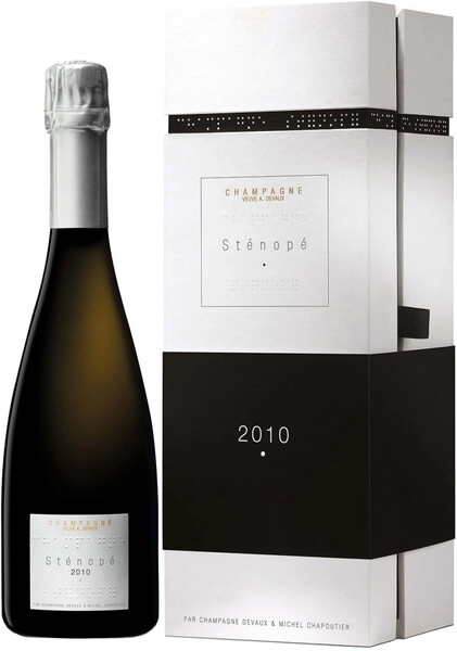 Шампанское Devaux, Stenope Extra Brut, Champagne AOC, 2010, gift box