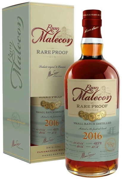 Ром Malecon, Rare Proof, 2016, gift box, 0.7 л