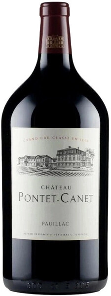Вино Chateau Pontet-Canet, Pauillac AOC 5-me Grand Cru Classe, 2015, 3 л