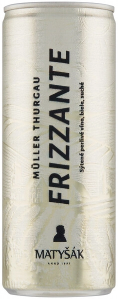 Игристое вино Matysak Frizzante Muller Thurgau, in can, 250 мл