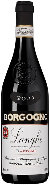 Вино Borgogno, Langhe "Bartome" DOC, 2021