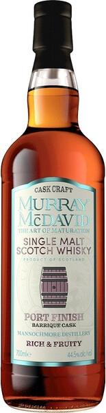 Виски Murray McDavid, Cask Craft Mannochmore Port Finish, 0.7 л