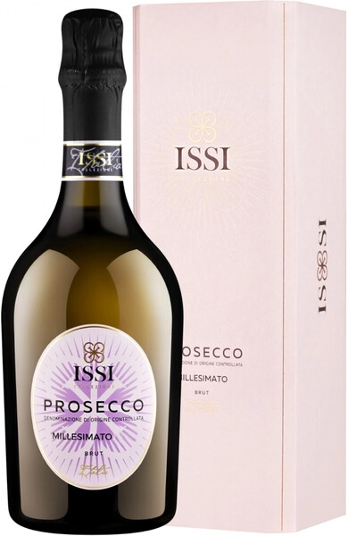 Игристое вино ISSI Prosecco DOC Millesimato Brut, gift box