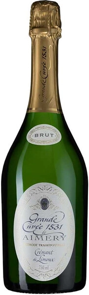Игристое вино Grande Cuvee 1531 de Aimery, Cremant de Limoux Blanc