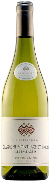 Вино Pierre Andre, Chassagne-Montrachet 1er Cru Les Embazees AOP, 2022