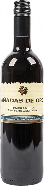 Вино Anadas de Oro Tempranillo Semisweet