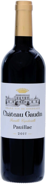 Вино Chateau Gaudin, Pauillac AOC, 2017