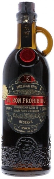 Ром El Ron Prohibido, Gran Reserva 15 Years, 0.7 л
