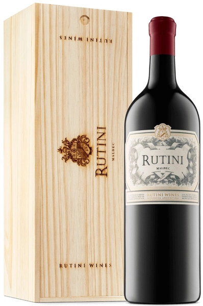 Вино Rutini, Malbec, 2020, wooden box, 3 л
