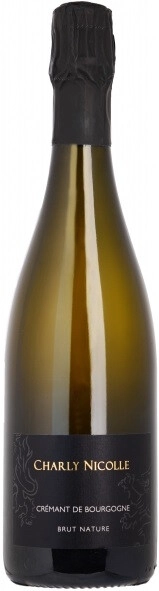 Игристое вино Domaine Charly Nicolle, Cremant de Bourgogne AOC Brut Nature, 2022