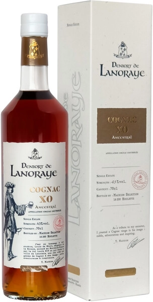 Коньяк "Deniort de Lanoraye" Ancestral ХО, gift box, 0.7 л