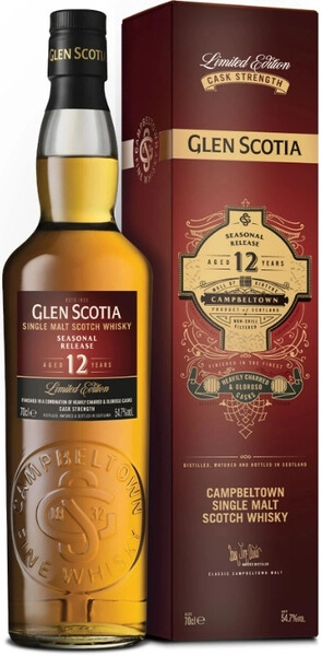 Виски Glen Scotia 12 Years, Seasonal Release, 2021, gift box, 0.7 л