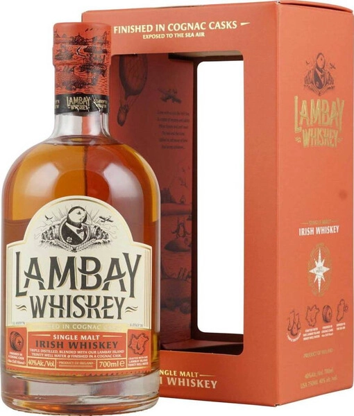 Виски Lambay Single Malt Irish Whiskey, gift box, 0.7 л