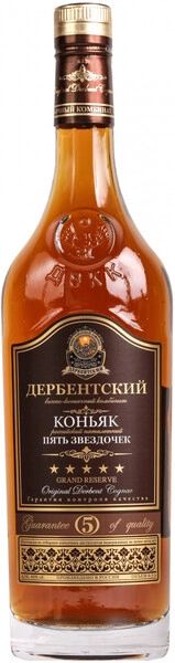 Коньяк ДВКК, 5 Звездочек, 0.5 л