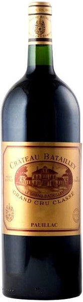 Вино Chateau Batailley, Pauillac AOC Grand Cru Classe, 2015, 1.5 л
