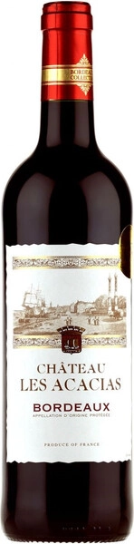 Вино Chateau les Acacias, Bordeaux AOP