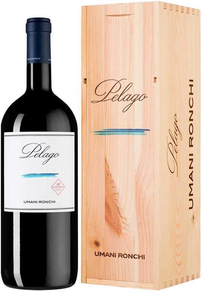 Вино Pelago, Marche Rosso IGT, 2016, wooden box, 1.5 л