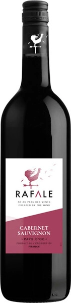 Вино Rafale Cabernet Sauvignon, Pays d'Oc IGP, 2022