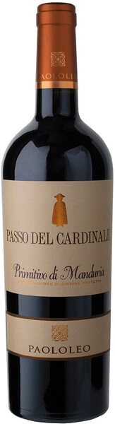 Вино Paolo Leo, Passo del Cardinale, Primitivo di Manduria DOC