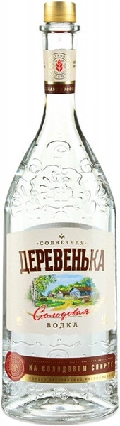 Водка Солнечная деревенька, 0.7 л