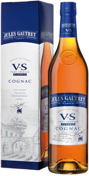Коньяк Jules Gautret VS, gift box, 0.7 л
