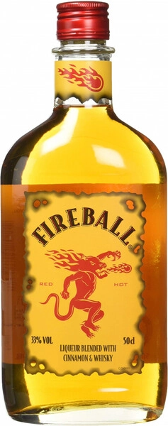 Виски Sazerac, Fireball Cinnamon Whisky, 0.5 л