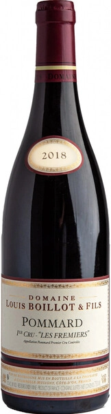 Вино Domaine Louis Boillot & Fils, Pommard 1er Cru Les Fremiers AOC, 2018