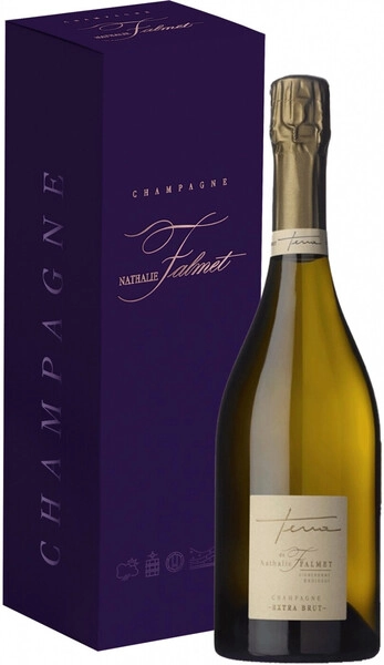 Шампанское Nathalie Falmet, "Terra de Nathalie Falmet" Extra Brut, Champagne AOC, gift box