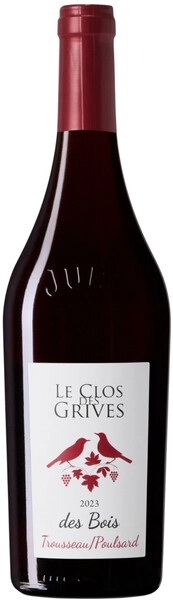 Вино Le Clos des Grives, "Des Bois" Trousseau/Poulsard, Cotes du Jura AOC, 2023