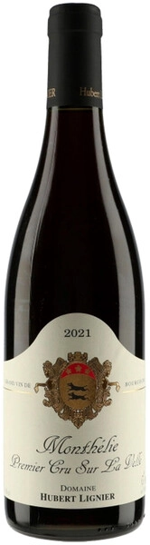 Вино Hubert Lignier, Monthelie 1-er Cru Sur la Velle AOC, 2021, 1.5 л
