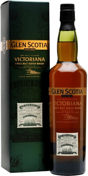 Виски Glen Scotia Victoriana, gift box, 0.7 л