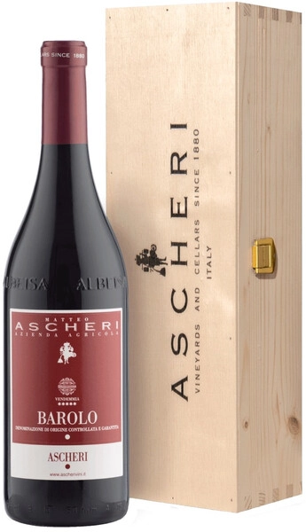 Вино Matteo Ascheri, Barolo Ascheri DOCG, 2019, wooden box