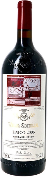 Вино Ribera del Duero DO, Vega Sicilia "Unico", 2006, 1.5 л