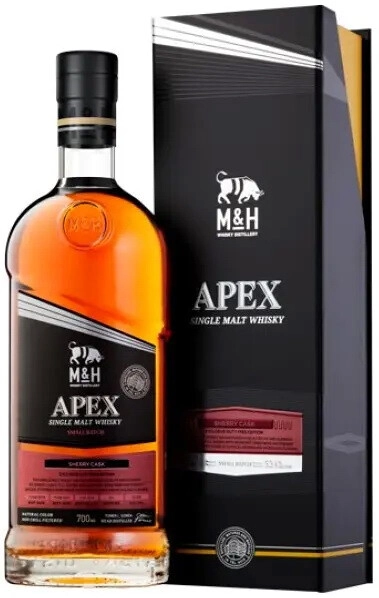 Виски M&H, Apex Peated Sherry Cask, gift box, 0.7 л