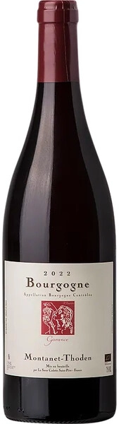 Вино Domaine Montanet-Thoden, Garance, Bourgogne AOC, 2022