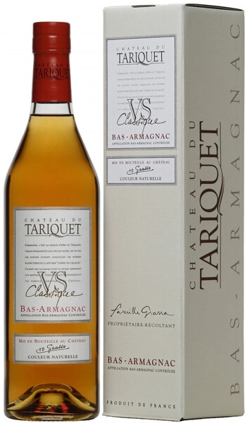 Арманьяк Chateau du Tariquet VS Classique, Bas-Armagnac AOC, gift box, 0.7 л