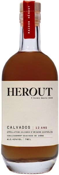 Кальвадос Herout Heritage 12 Ans, Calvados AOC, 0.7 л
