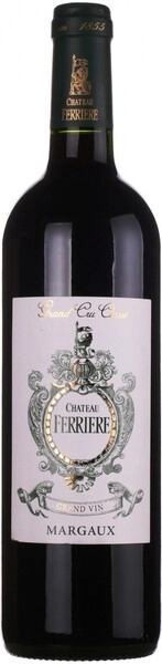 Вино Chateau Ferriere, Margaux AOC 3-eme Grand Cru Classe, 2006