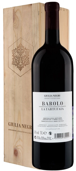 Вино Giulia Negri, Barolo "La Tartufaia" DOCG, 2021, wooden box, 3 л