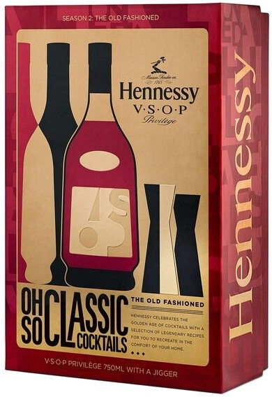 Коньяк Hennessy VSOP, gift box with jigger, 0.7 л