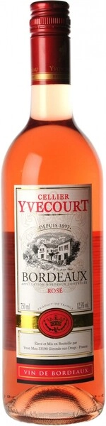 Вино Yvon Mau, Yvecourt Bordeaux AOC Rose