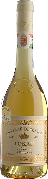 Вино Chateau Dereszla, Tokaji Aszu 5 Puttonyos, 2000, 0.5 л