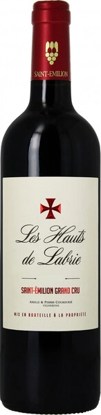 Вино "Les Hauts de Labrie", Saint-Emilion Grand Cru AOC, 2018