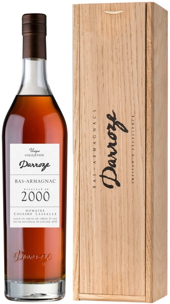 Арманьяк Darroze, Bas-Armagnac Unique Collection, 2000, wooden box, 0.7 л